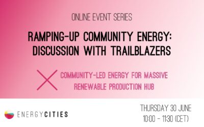 Ramping-up community energy: Discussion with trailblazers
